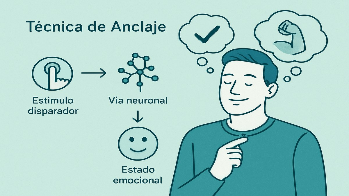 Anclaje PNL: técnica completa de condicionamiento emocional